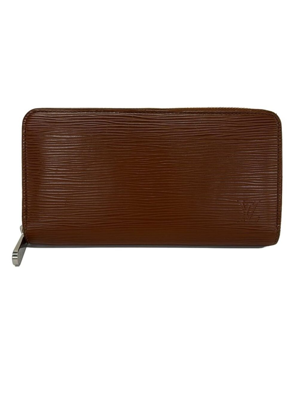 Louis Vuitton Wallet Epi Zippy Cacao Leather